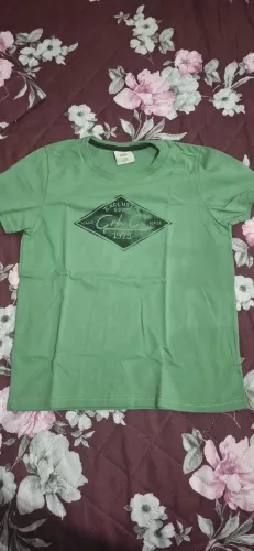 Jardineira e camiseta t.4