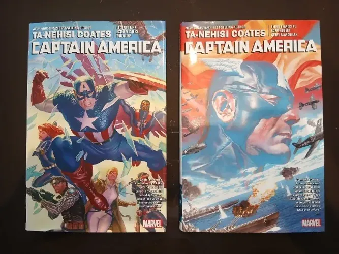 HQ Omnibus Captain America by Ta-Nehisi Coates Vols. 1 e 2 importado