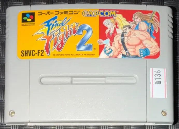 Final Fight 2 Original SFC Super Famicom SNES Super Nintendo