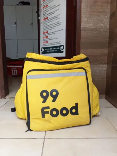 Mochila 99 food para entregadores