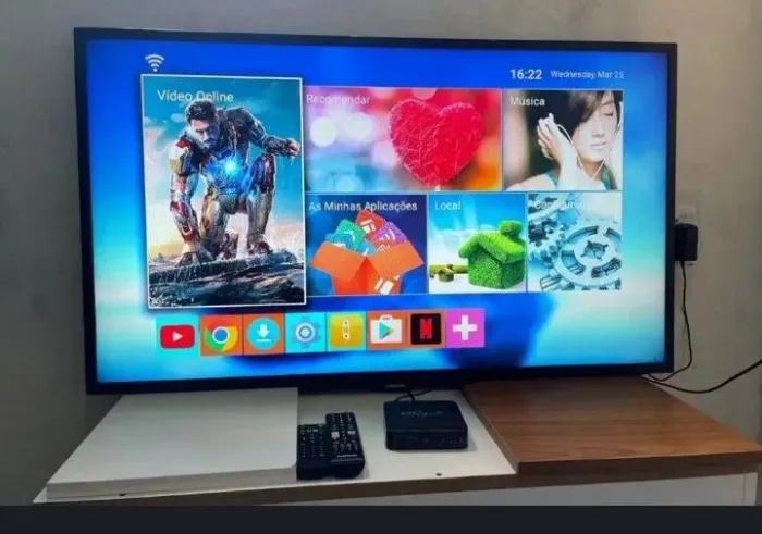 TV Samsung 50 polegadas maravilhosa!