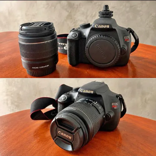 CÂMERA CANON EOS REBEL T5 À VENDA!
