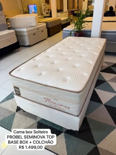 Colchão de Solteiro PROBEL SEMINOVO TOP - Entrego! 