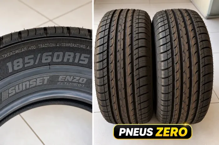 Pneus novos
