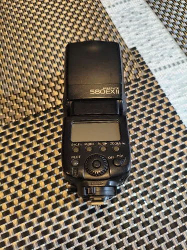 Flash Canon 580exii a pilha com TTL