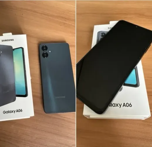 SAMSUNG GALAXY A06 NA CAIXA