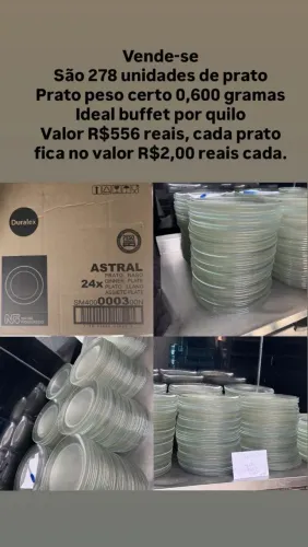 PRATO RASO PESO CERTO DURALEX