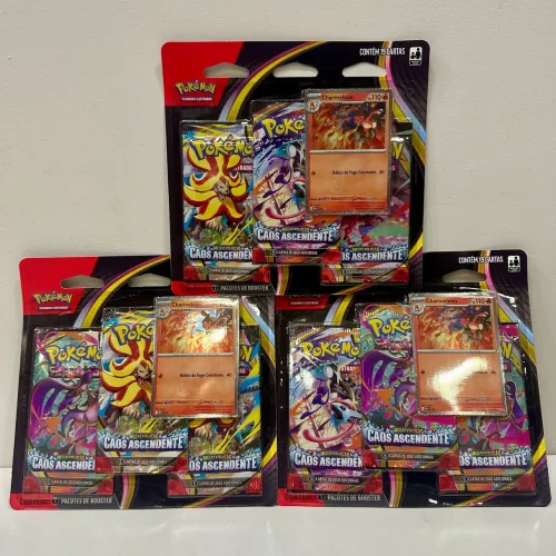 Triple Pack Caos Ascendente Pokémon TCG - FFSTOREGAMES 