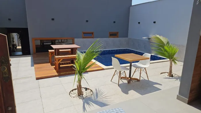 Chácara para Venda em Sorocaba, Jardim Wanel Ville V, 1 dormitório, 1 suíte, 3 banheiros, 