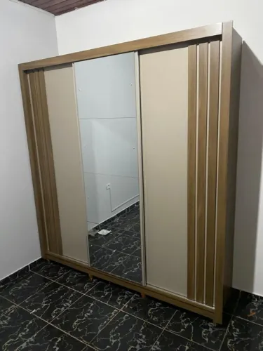 Guarda roupa portas de correr, novo e a pronta entrega