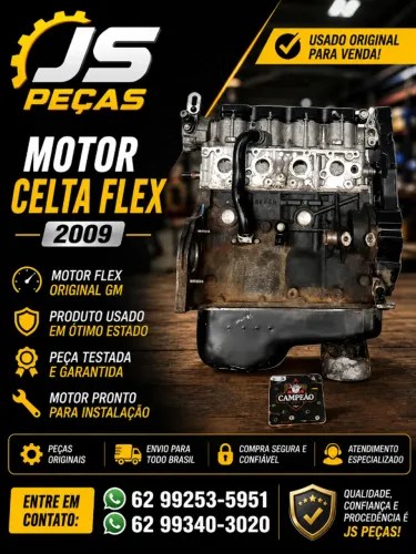 ? MOTOR CELTA FLEX 2009 À VENDA ?