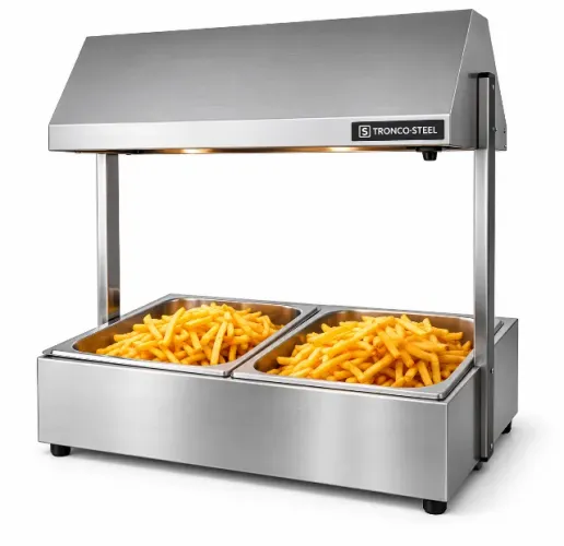 Conservador de Frituras 2 Cubas Inox