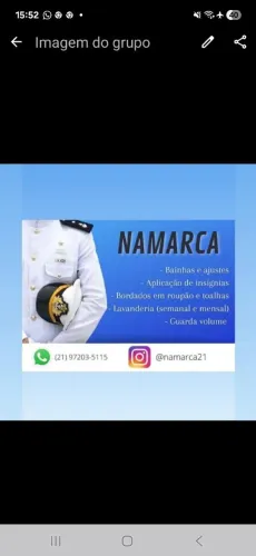 Especialista em  fardas passadeira e lavadeira. 