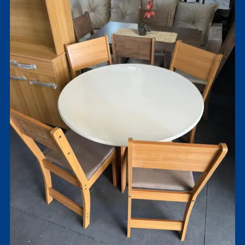 Mesa com 4 cadeiras - entregamos hoje 