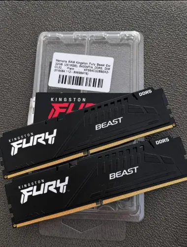 Memoria ram 32gb 6000hz drr5 fury