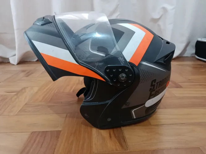 Capacete Robocop Stronger Faster Gladiator Etceter