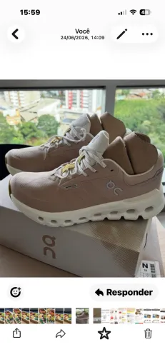Tênis On Cloudrunner 2 Waterproof Feminino - Tam. 38 - Novo