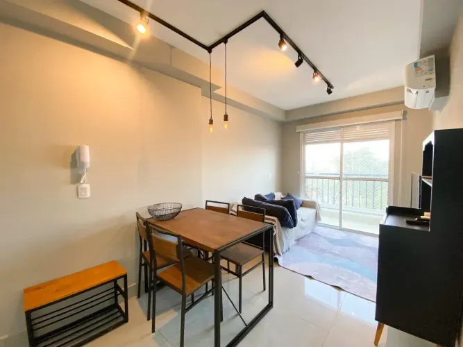 Apartamento para venda possui 49 m2 mobiliado com 2 dormitórios - Jardim São Paulo - SP