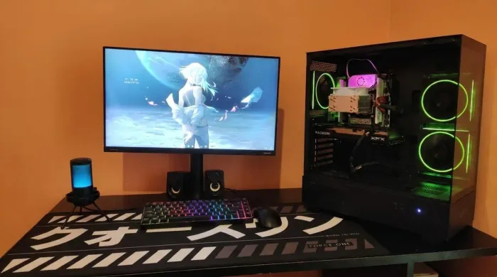 PC Gamer Completo RX 7600 8GB + 32GB RAM