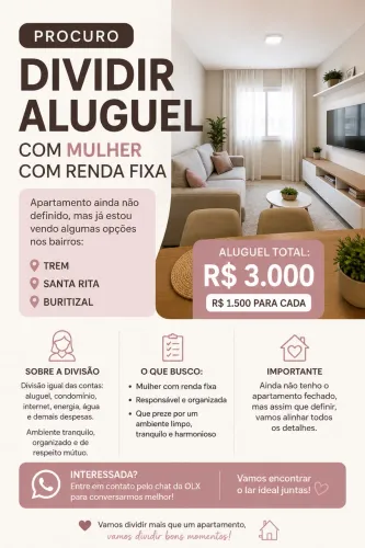 Dividir aluguel