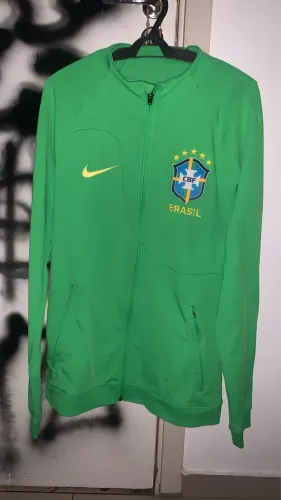 Jaqueta Nike dri fit hino Brasil 