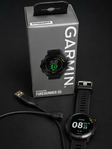 OPORTUNIDADE! Garmin Forerunner 55 completo, com nota fiscal e apenas 6 meses de uso. Sem