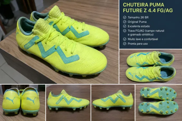 Chuteira Puma Future Z 4.4 Original Tam. 36 BR - Excelente Estado