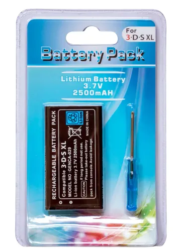 Bateria Para Nintendo 3ds Xl New 3ds Xl 2500mah + Chave