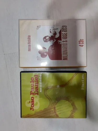 DVDS ORIGINAIS, JOAO PAULO E DANIEL.