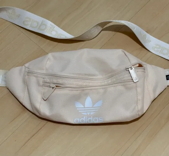 pochete adidas adicolor classic bege