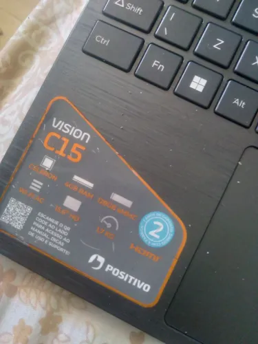 Notebook Positivo Vision C15 300 REAIS