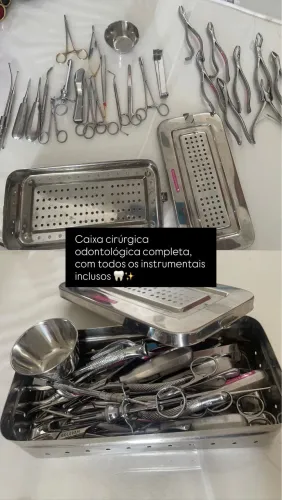 Caixa cirúrgica odontológica