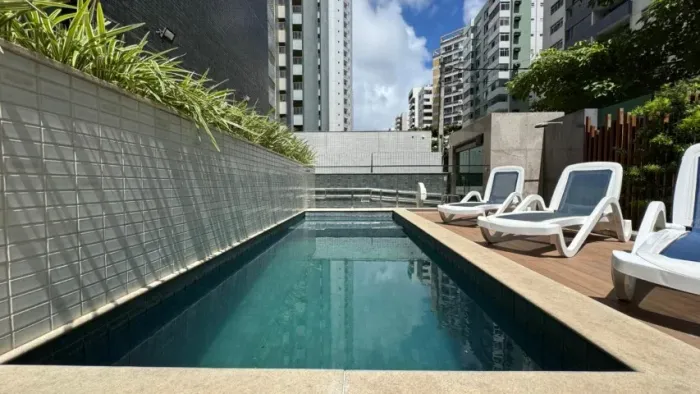 Aluguel Apartamento de 1 quarto mobiliado vista mar em Boa Viagem, Recife - PE