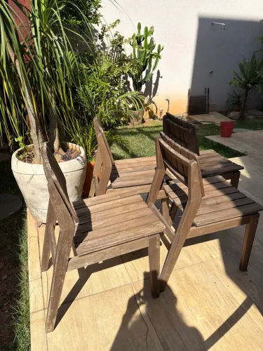 04 cadeiras de jardim