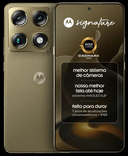 Motorola Signature 12/512GB Lacrado+NFe