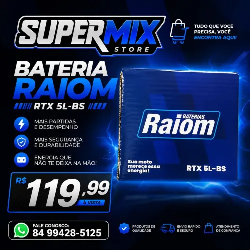 Bateria raio 5h