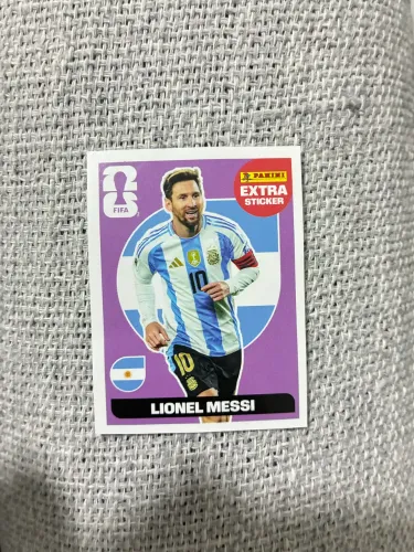 Figurinha da copa 2026