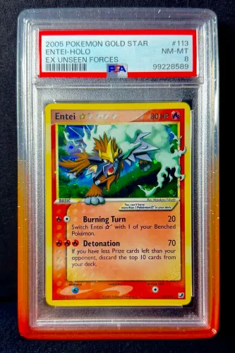 Entei gold star psa 8