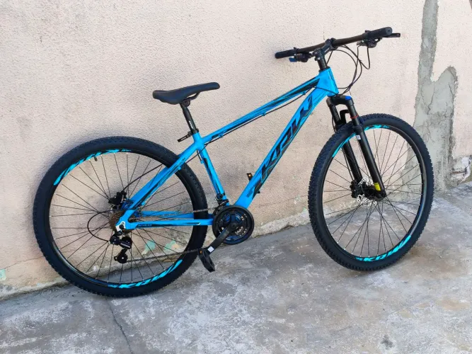 BICICLETA C/FREIO HIDRÁULICO COM KIT SHIMANO ARO 29 QUADRO 17.