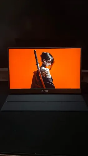 Monitor portátil DiTU 15,6" full HD painel VA