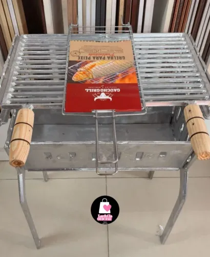 Churrasqueira de alumínio entrega gratis 
