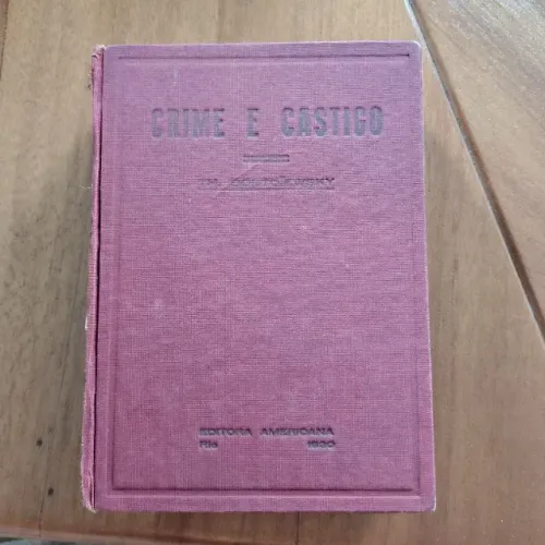 Livro Crime e Castigo - Dostoiévski