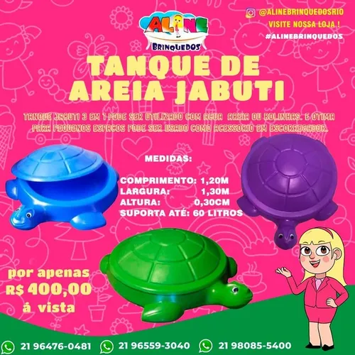 Tanque jabuti 