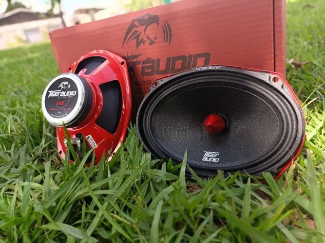 par Alto Falante Tiger Áudio 120rms 6x9 