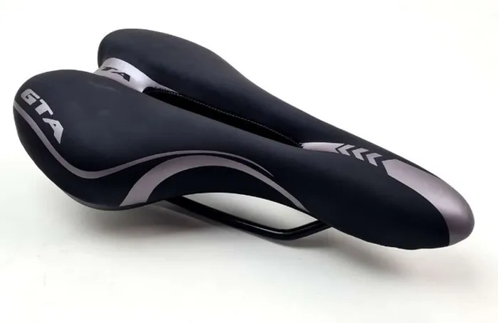 Banco Selim Bicicleta GTA Vazado Espuma Acolchoada Largura 160mm 8646