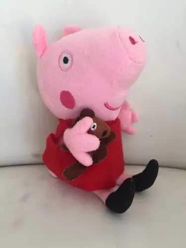 Pelúcia Peppa Pig pequena 