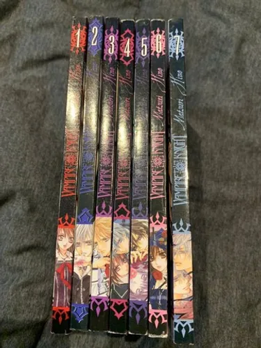 Mangá Vampire Knight - 1 a 7