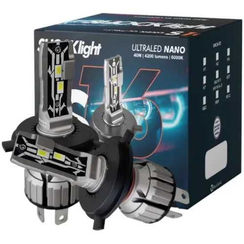 Lâmpada Farol LED S16 Nano - 40W H4 - SLL-160004