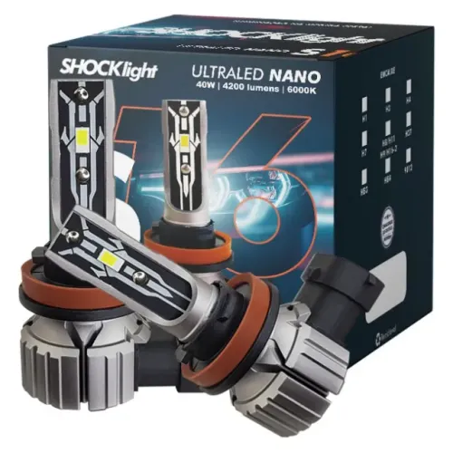 Lâmpada Farol LED S16 Nano - 40W H11 / H8 / H16 - SLL-160011