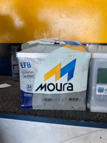 Bateria Moura  50 amperes EFB START STOP 24 meses de garantia 